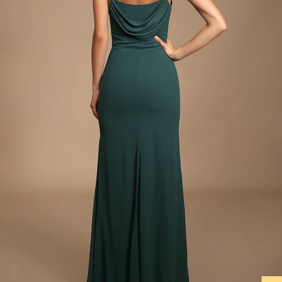 Silver formal dress - Picture 5 of 6